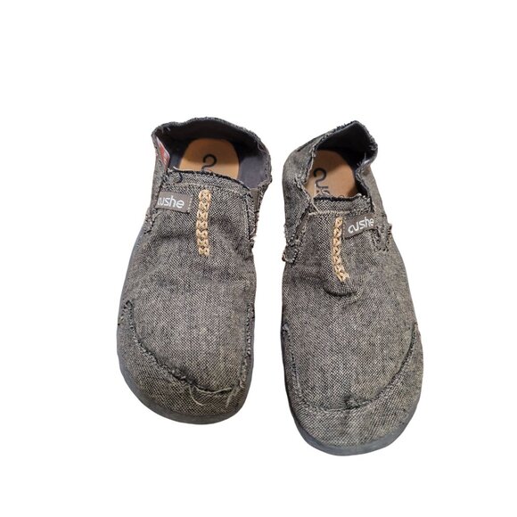 Cushe Men's Slip-On Canvas Loafers Size 9 Casual Lightweight Shoes Durable Rubbe - Picture 1 of 11